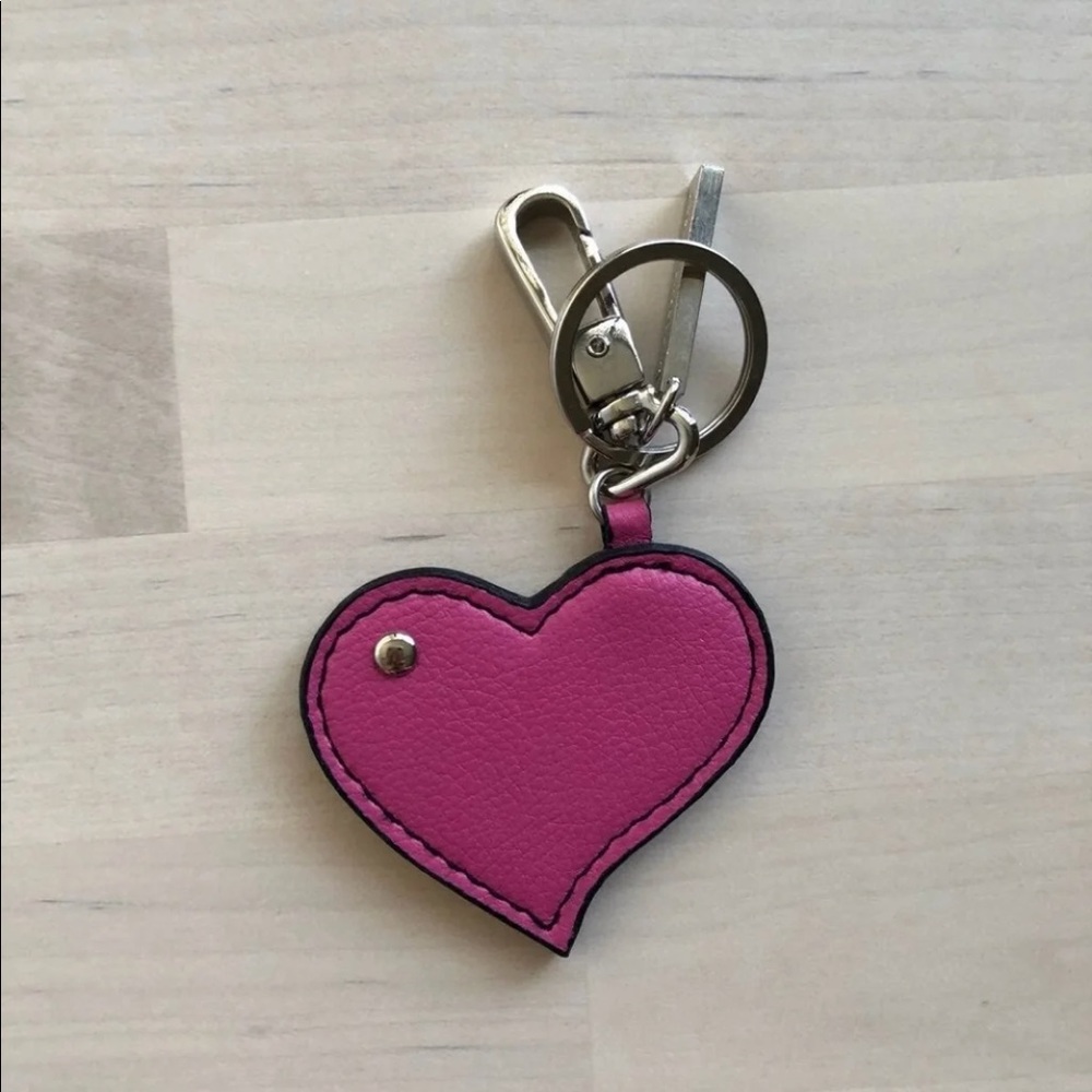 Victoria’s Secret Pink Heart Charm Keychain